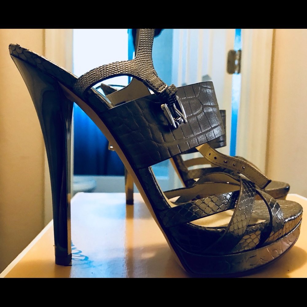 Michael Kors shoes size 9.5 heels strapy